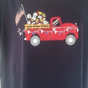 New 4th of July Tee with tag by Karen Scott